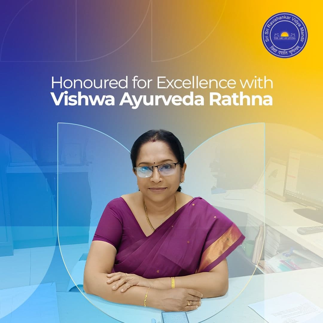 Vishwa Ayurveda Rathna’ Award at the 2nd World Ayurveda Summit