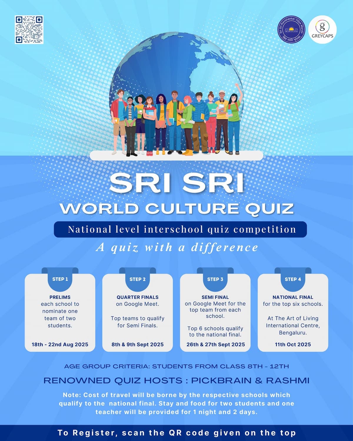 Sri Sri World Culture Quiz- A Quiz with a Difference!