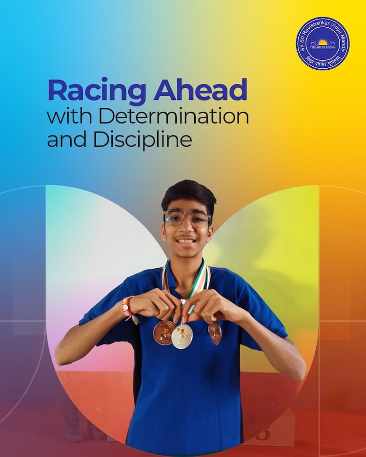 We are proud to celebrate the outstanding achievement of Vraj Prajapati (Std 10) at Khel Mahakumbh 4.0, a State Level Championship, held in Surat.